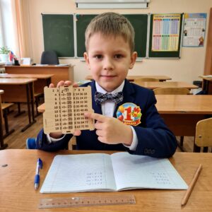 Линейка Умножения квадратная